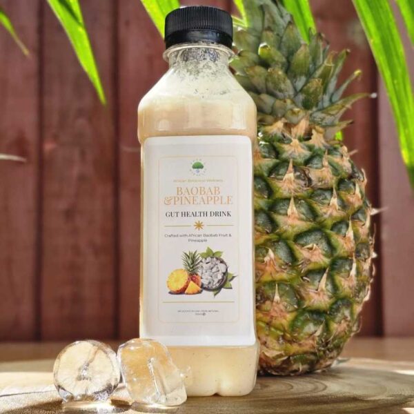 Baobab & Pineapple Drink 1.5L Family Size Baobab Drink Natural Tropical Drink